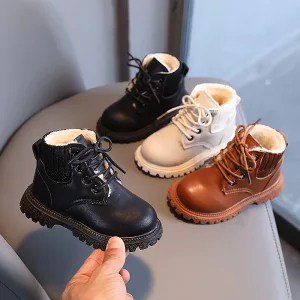 Kids Leather Boots