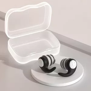 Noise Cancelling Silicone Earplugs for Sleeping