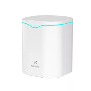 Double Nozzle Cool Mist Air Humidifier - White
