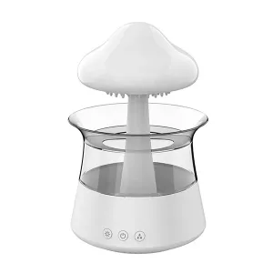 Rain Cloud Air Humidifier LED Aroma Diffuser - White