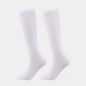 Diabetic Compression Socks - White