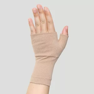 Wrist Compression Sleeve Thumb Support - Beige