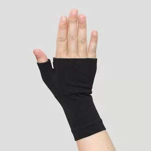 Wrist Compression Sleeve Thumb Support - Black