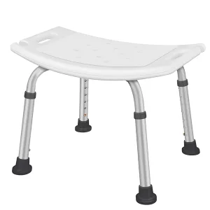 Folding Shower Chair Adjustable Bath Seat Bench