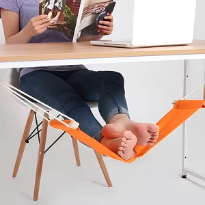 Portable Foot Hammock Desk Footrest