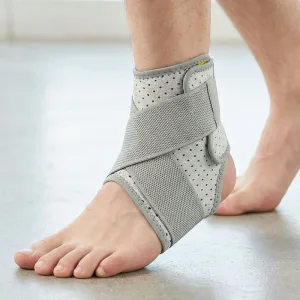 Ankle Support Sleeve Compression Brace with Side Stabilisers