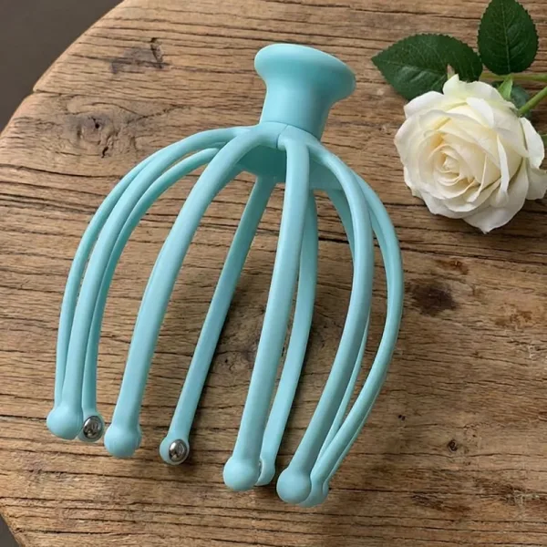 scalp massager, head massager, head scratcher, head octopus, scalp scratcher