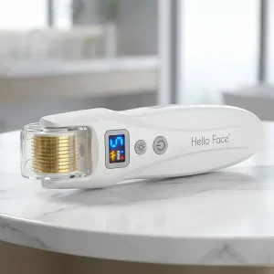 microneedling, derma roller, hair regrowth, microneedling roller, hair growth tool, led light therapy