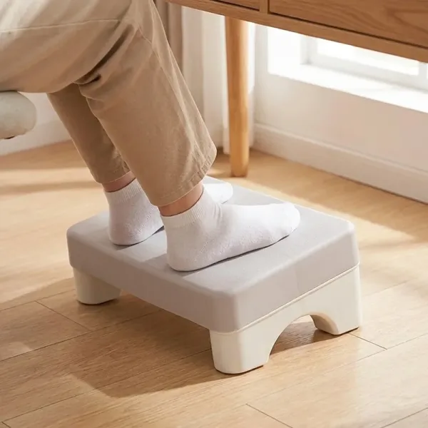 under desk footrest, ergonomic foot stool, office foot rest