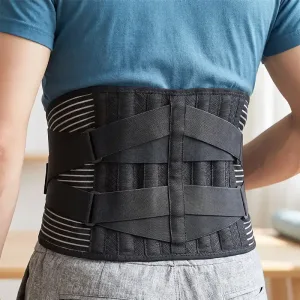 Breathable Lumbar Belt Waist Support Trainer Lower Back Brace