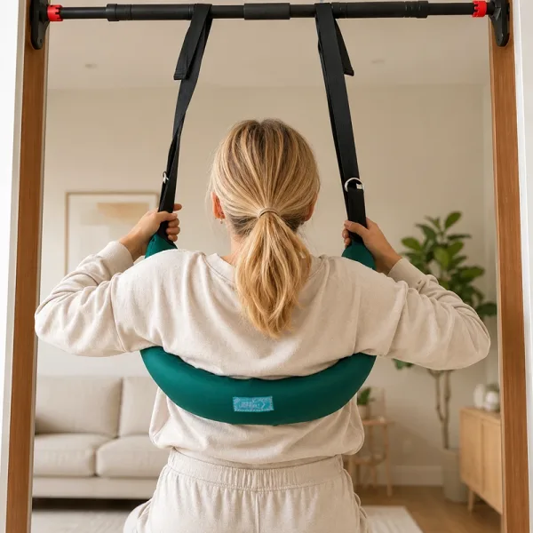 lumbar traction belt, lumbar air traction belt, lower back traction belt