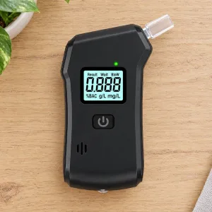 Portable Breathalyzer Alcohol Tester with Mouthpiece