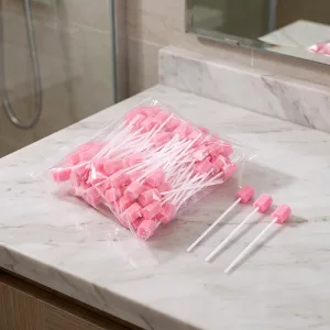 mouth sponge swabs, disposable oral care sponge swabs